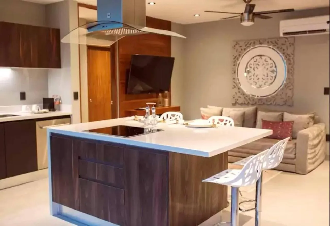 It Residence, Top Location, Luxury 2 Bedroom Two Roof Pools Beach Club Included Playa del Carmen Prázdninový dům